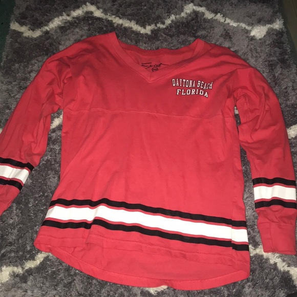 3/4 sleeve Daytona Beach Florida shirt - Picture 1 of 2
